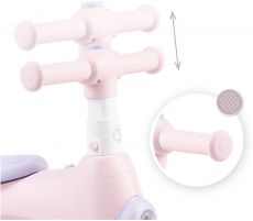 Біговел MoMi TOBIS з мильними бульбашками pink